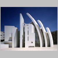 Richard Meier, Chiesa del Giubileo in Rome, photo by Scott Frances, Esto on www.newyork-architects.com,4.jpg